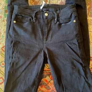 Good American Good Legs Jeans in Black Size 0 25